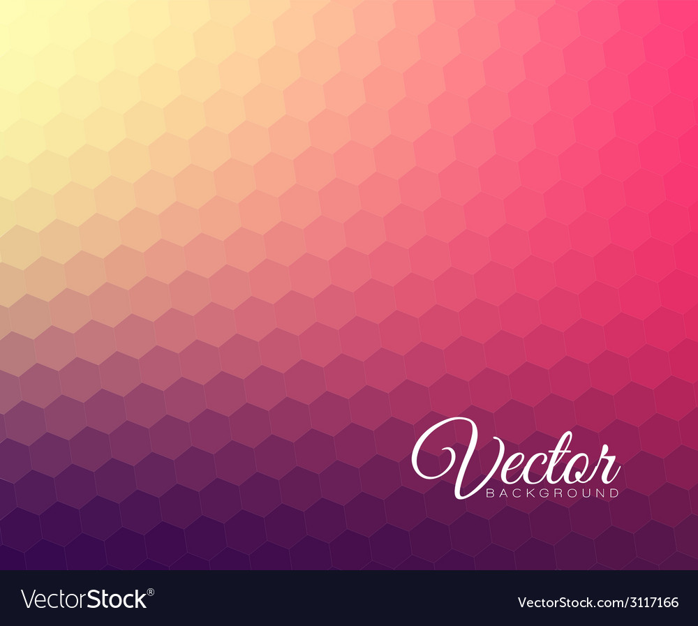 Geometric Hexagon Pattern