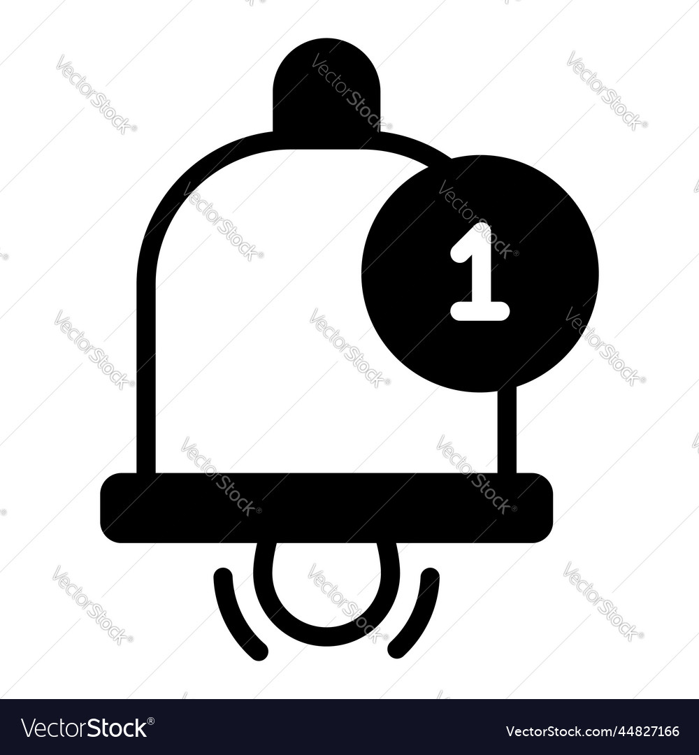 Reminder icon user interface as a simple sign