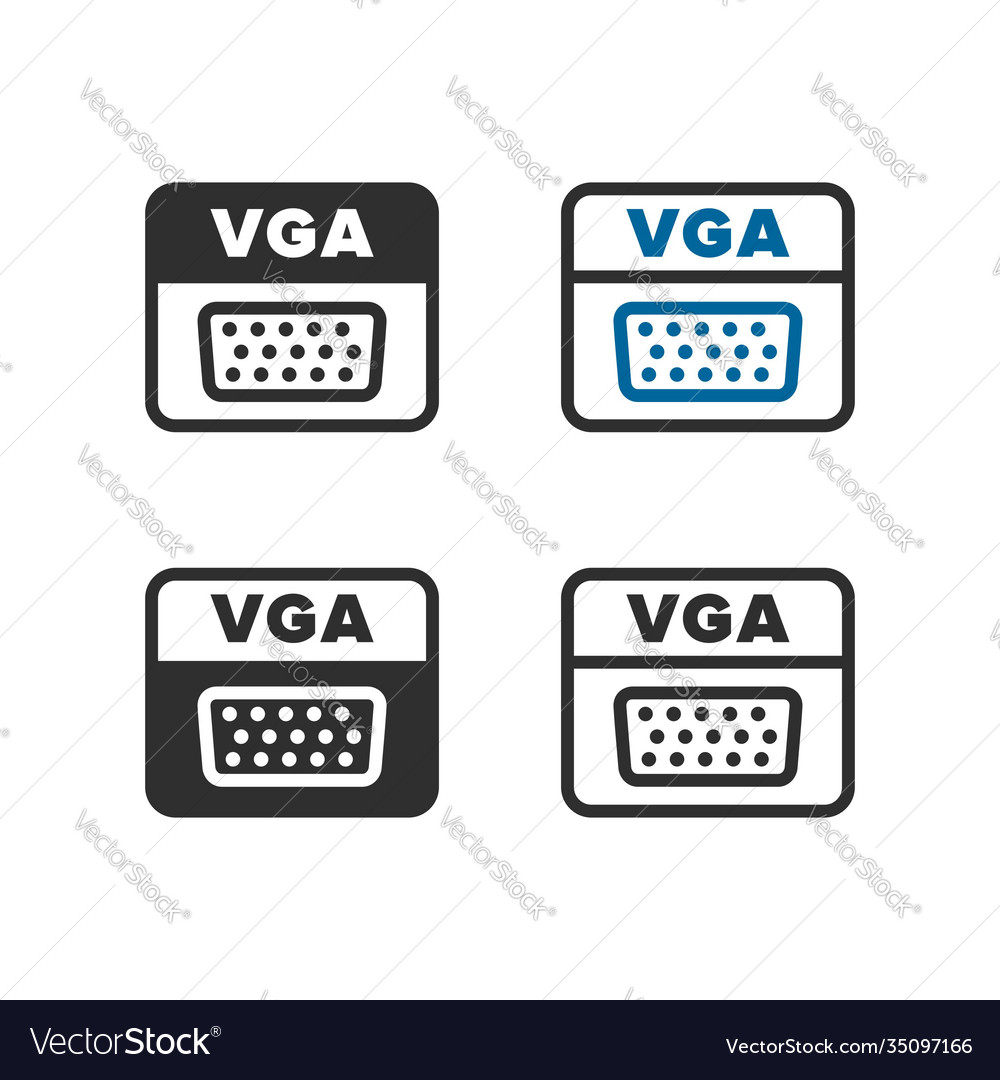 Video graphics array sign