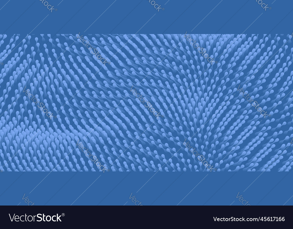 Wavy surface with dynamic effect molecular vector image Wavy surface with dynamic effect molecular