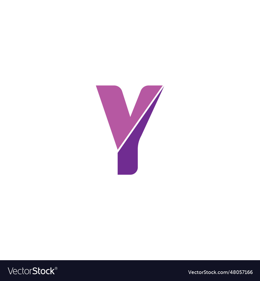 Y Letter Logo Royalty Free Vector Image - Vectorstock