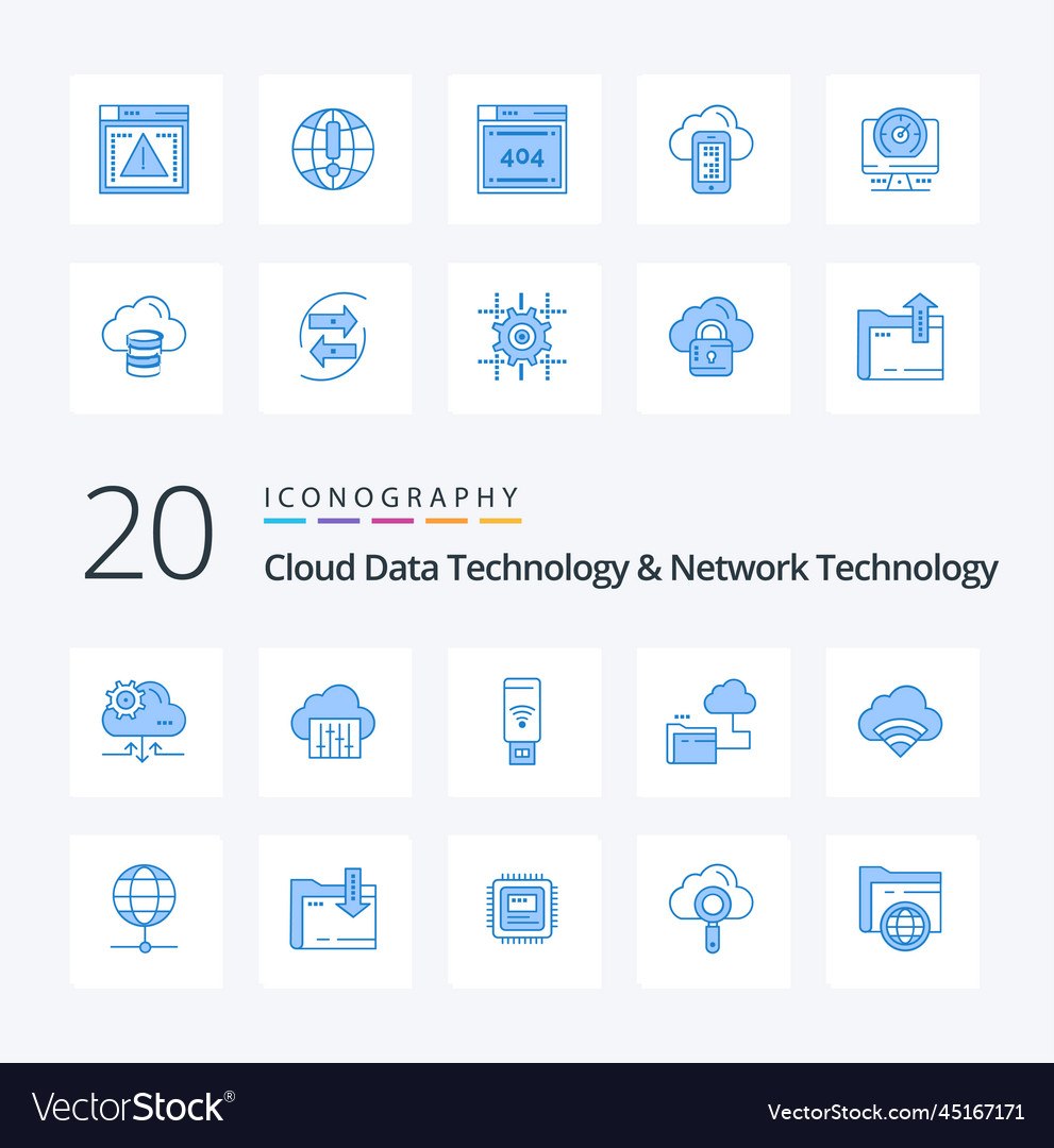 20 cloud data technology and network