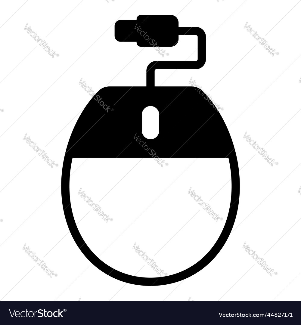 Mouse icon user interface as a simple sign