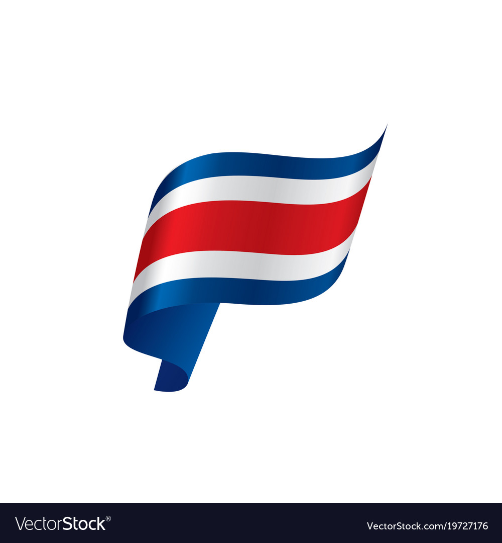 costa rica flag royalty