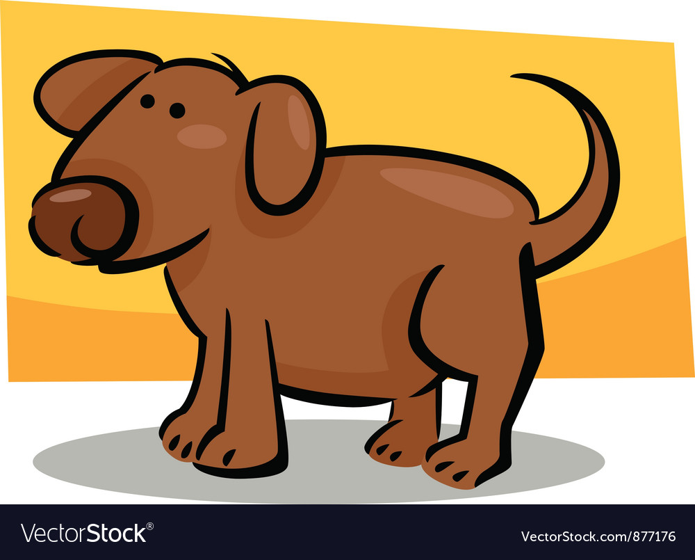 Doodle dog Royalty Free Vector Image - VectorStock