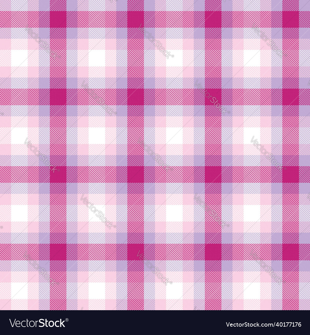 Purple ombre plaid textured seamless pattern Vector Image