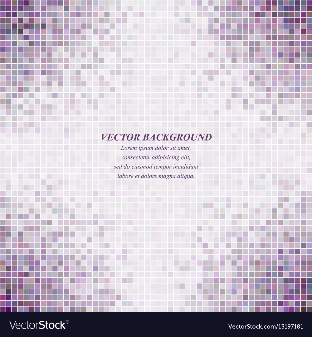 Abstract tiled square mosaic pattern background