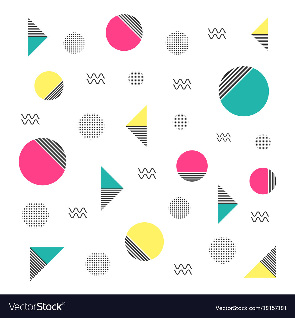 Minimal hipster pattern