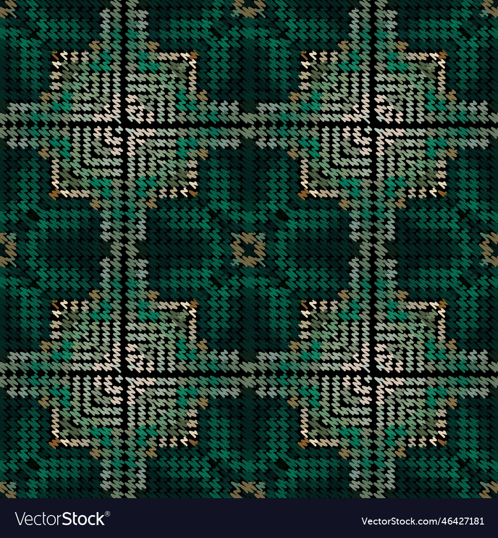 Tapestry zigzag lines textured seamless pattern