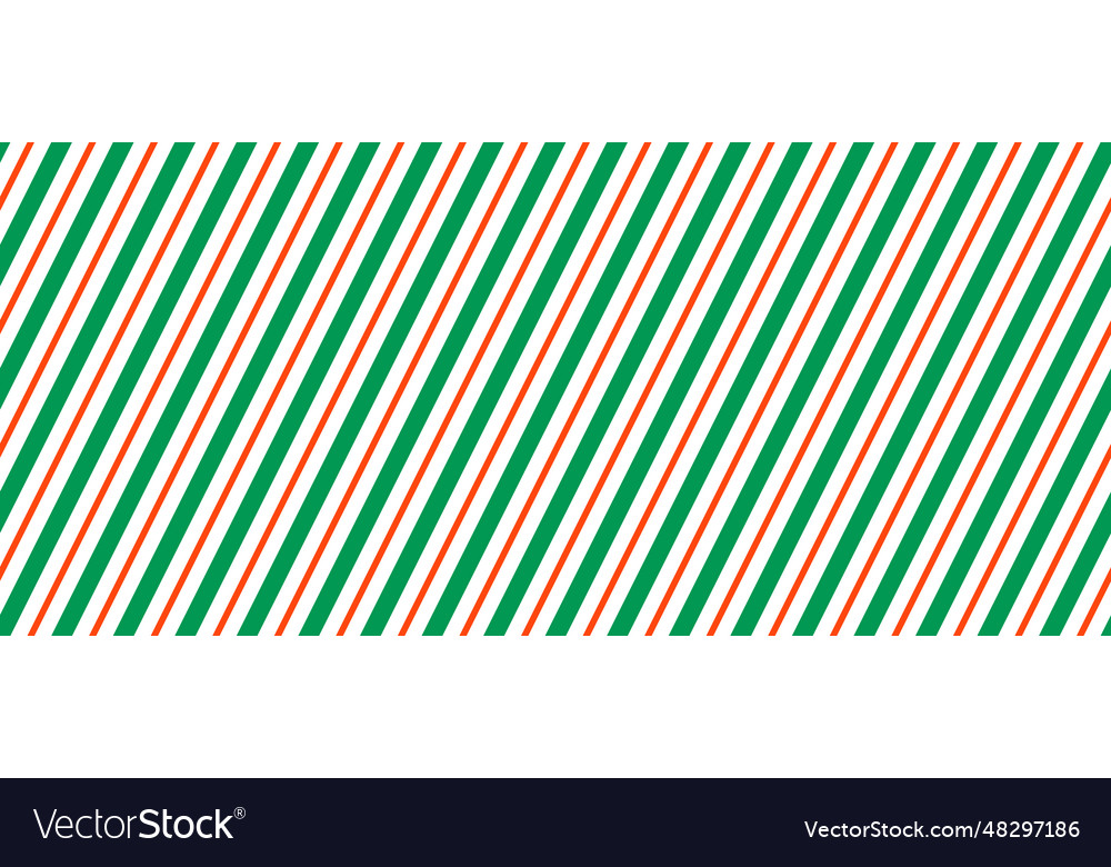 Candy cane seamless pattern green and red