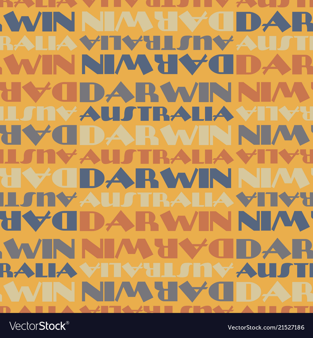 Darwin australia nahtloses Muster