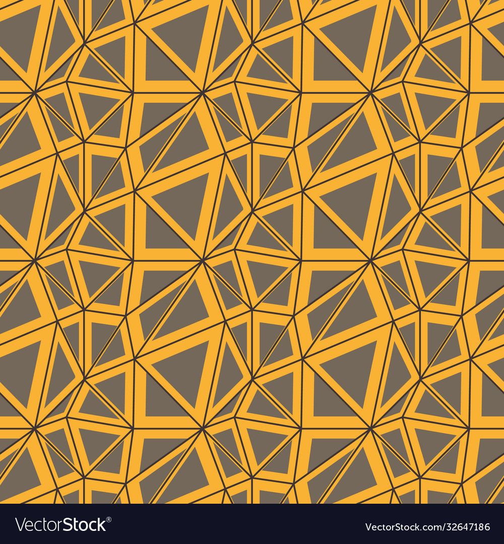 Seamless pattern with lines and triangles vector image Seamless pattern with lines and triangles