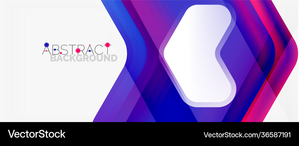 3d arrow geometric composition abstract Royalty Free Vector