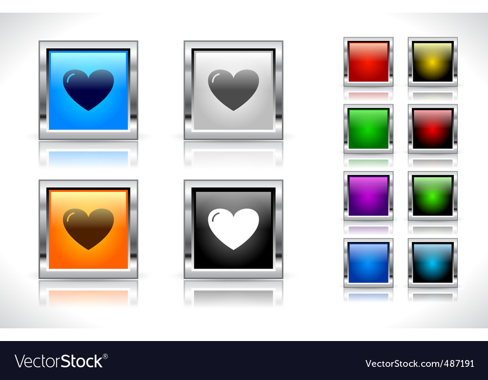 Buttons for web design