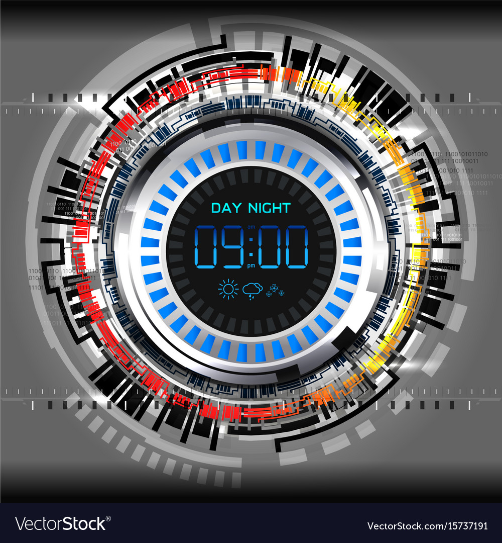 Digital Cyber Timer Interface