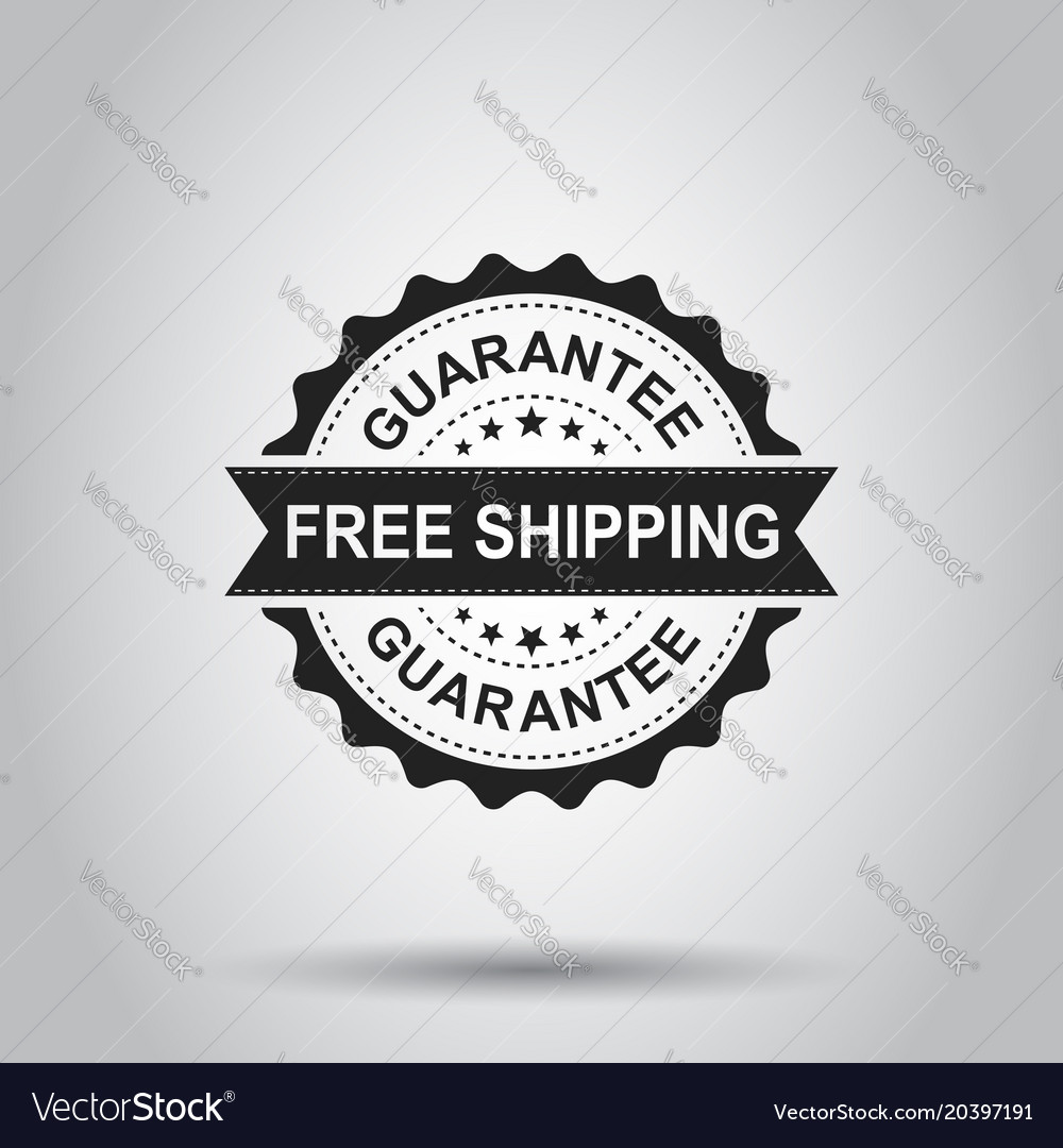 Free shipping grunge rubber stamp on white