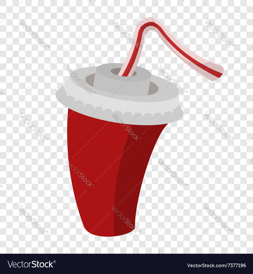 Cola or soda cartoon sign Royalty Free Vector Image