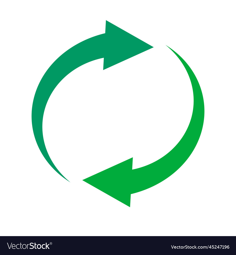 Recycle mark or refresh or environmental cycle Vector Image