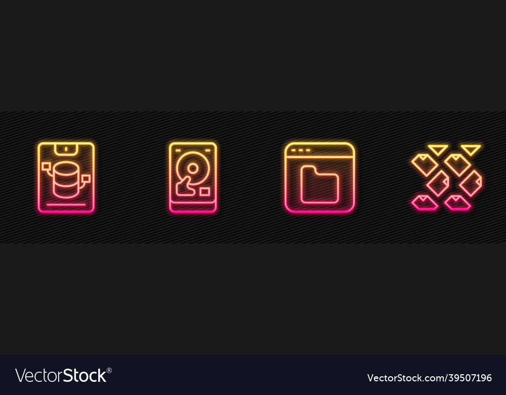 Set line browser files server data web hosting