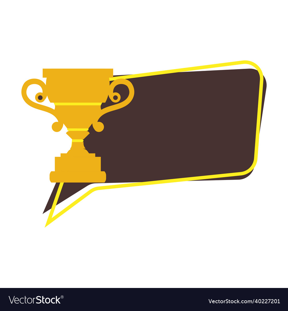 Badge Sieg beste Tasse Sieger Trophy Award-Ikone vector image Badge Sieg beste Tasse Sieger Trophy Award-Ikone