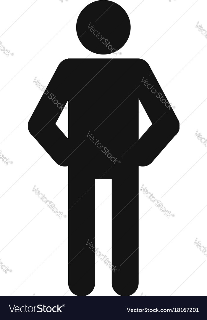 Man, stand, stickman, stick figure icon - Download on Iconfinder