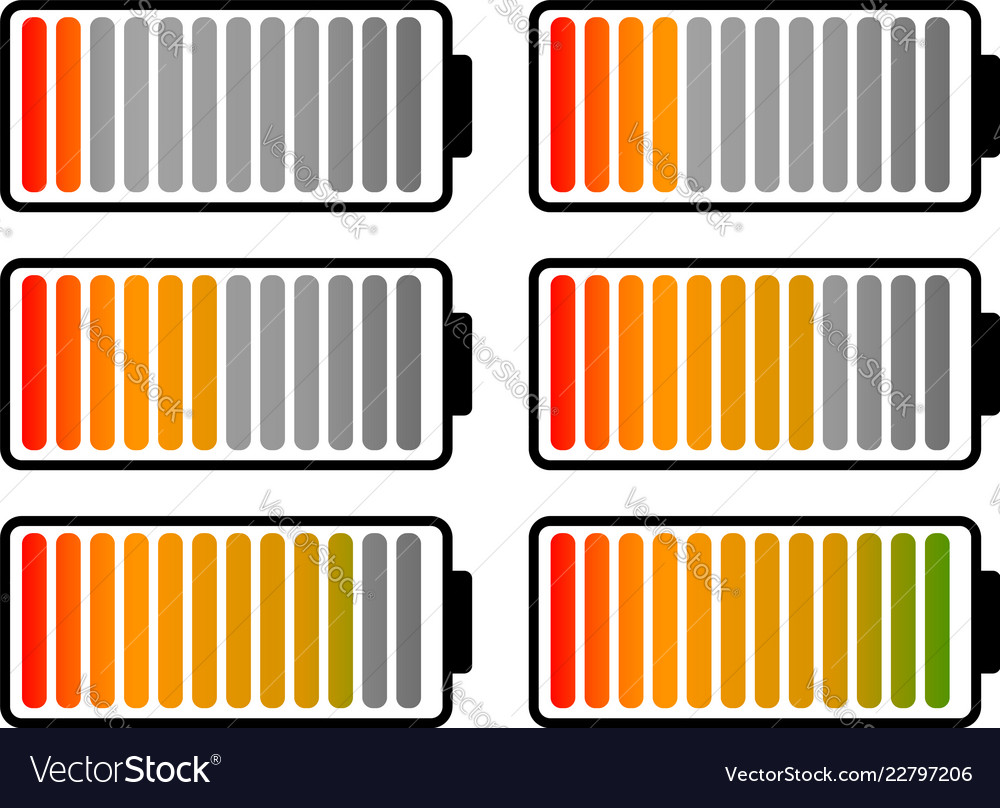 Battery Level Clip Art Royalty Free Vector Image