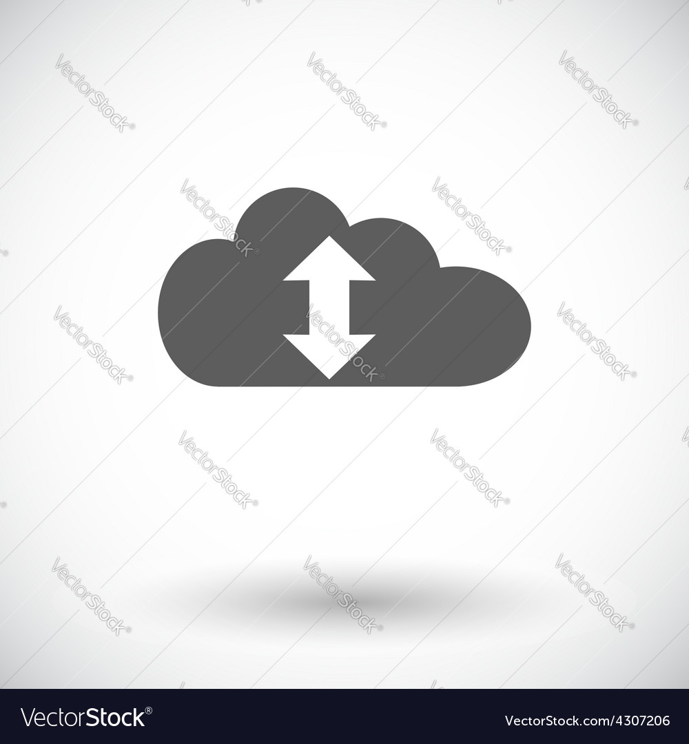 Cloud computing icon