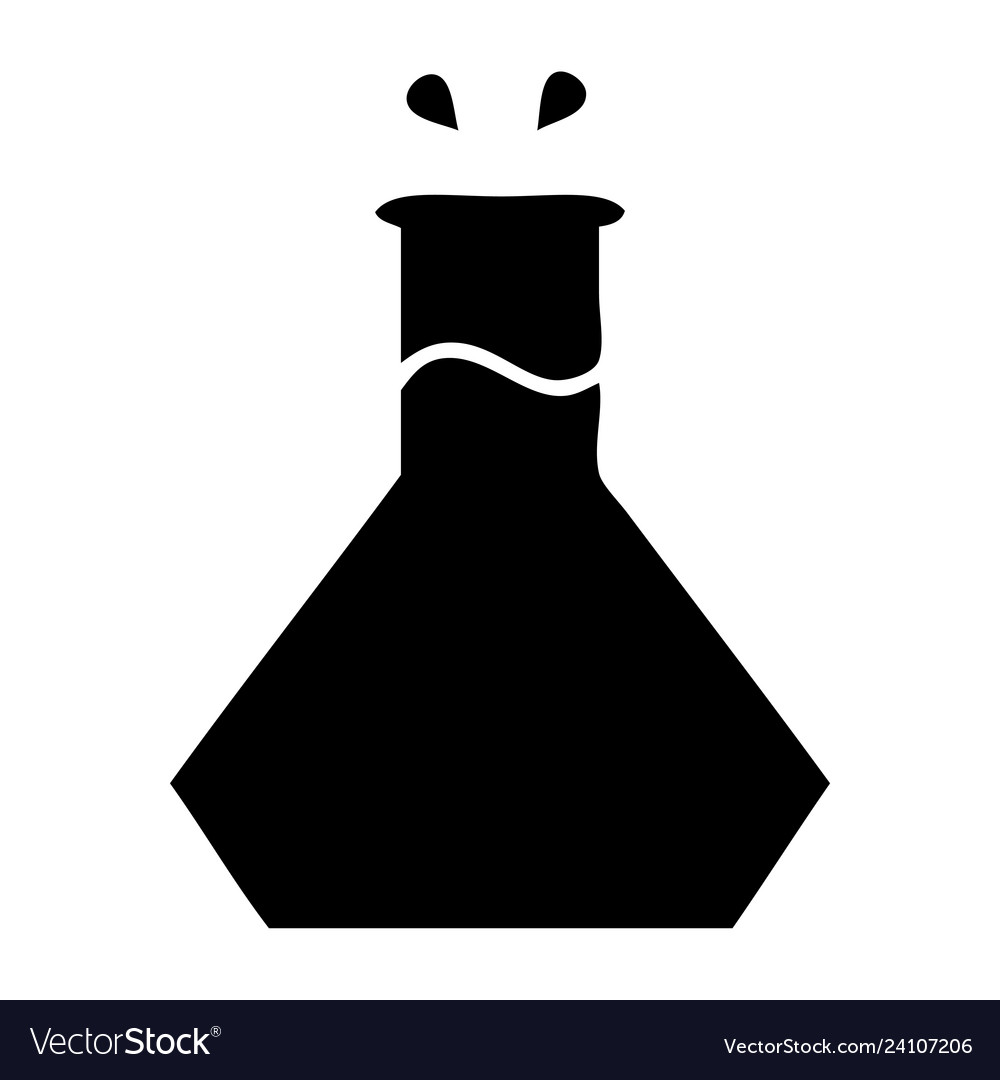 Flat symbol science experiment