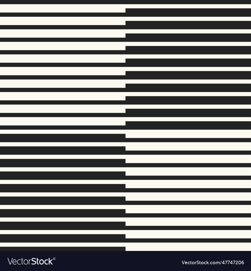 Monochrome variegated striped checked pattern