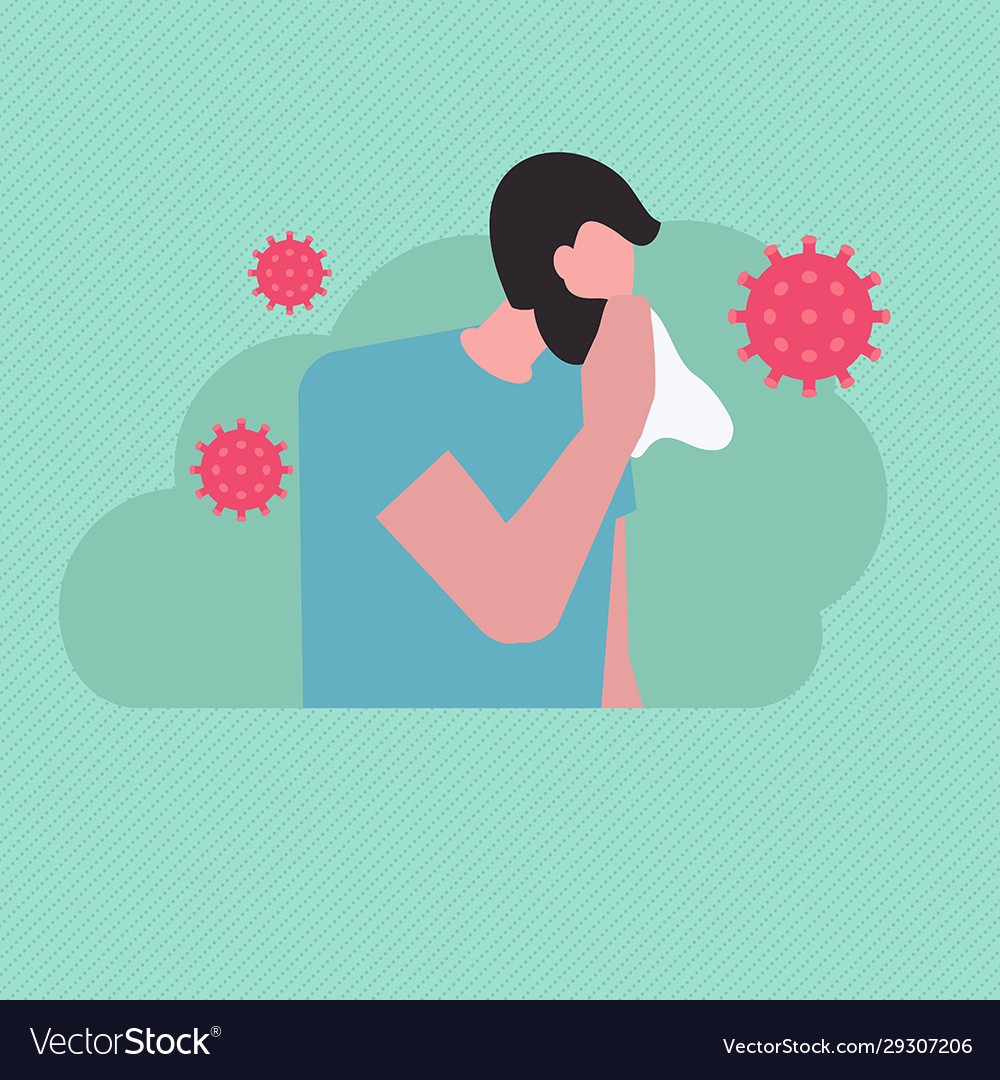 Novel coronavirus concept Royalty Free Vector Image