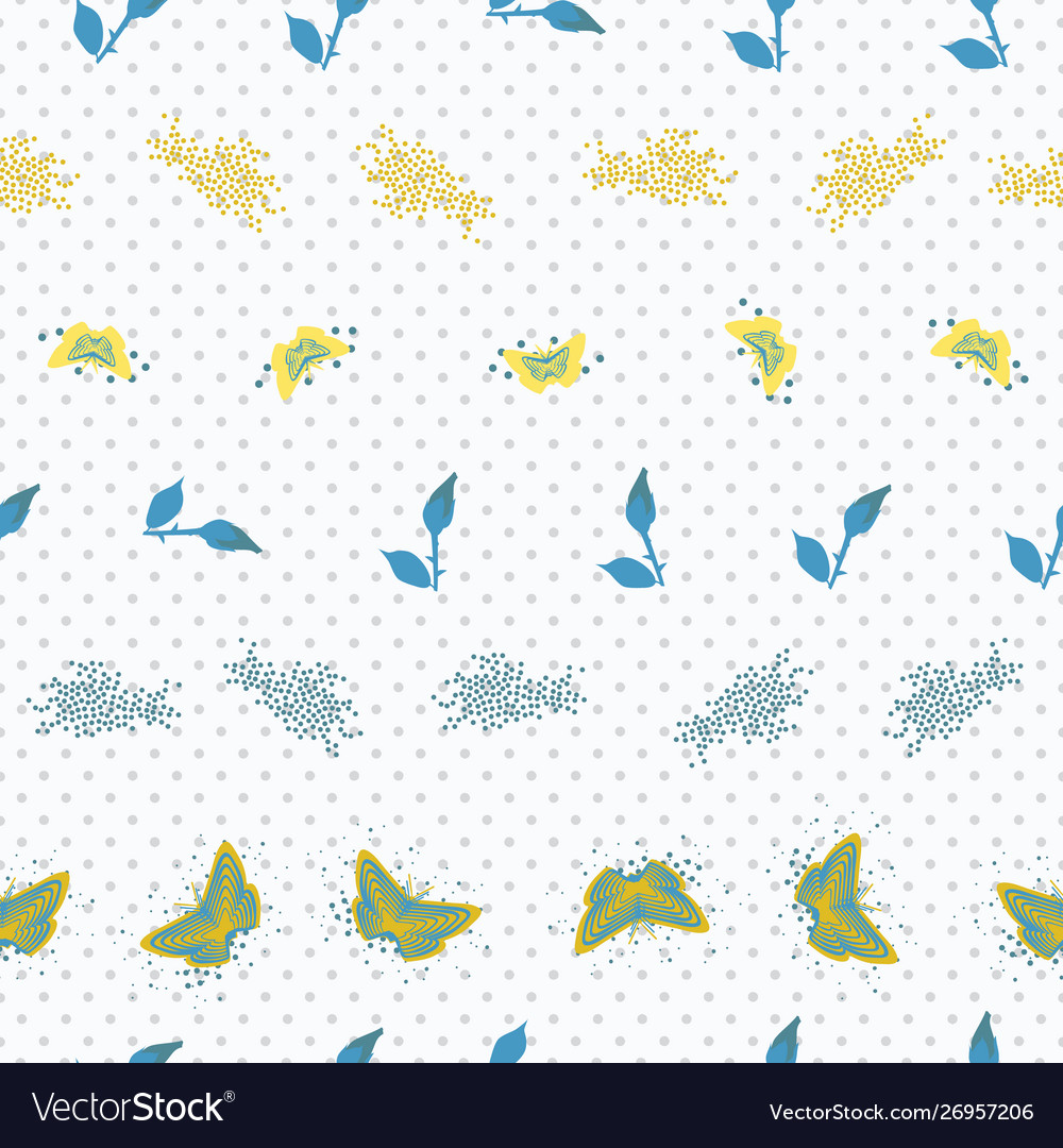 Seamless repeat pattern vector image Seamless repeat pattern