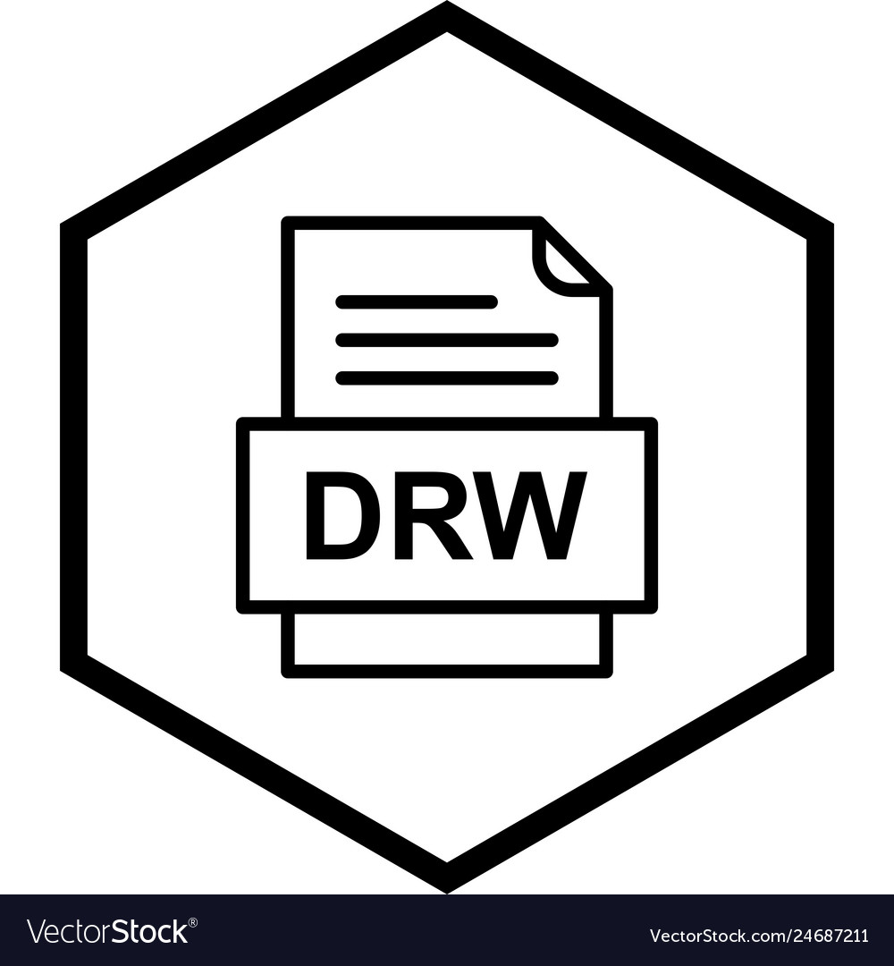 Drw file document icon