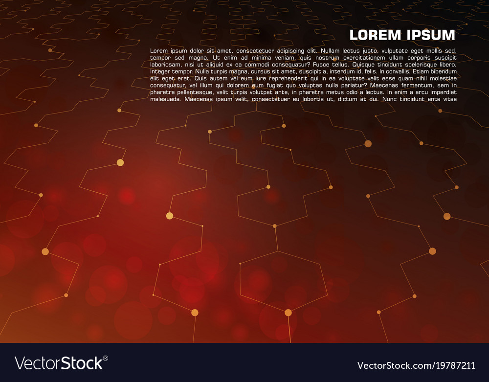 Hi-tech abstract colorful background in red color