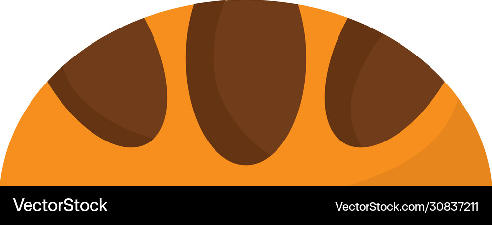 Isolated bread icon Royalty Free Vector Image - VectorStock