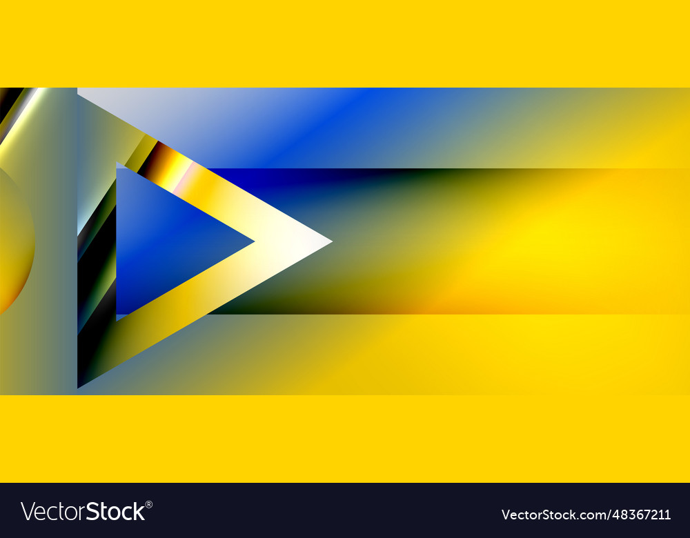 Triangle abstract background with shiny and glossy vector image Triangle abstract background with shiny and glossy