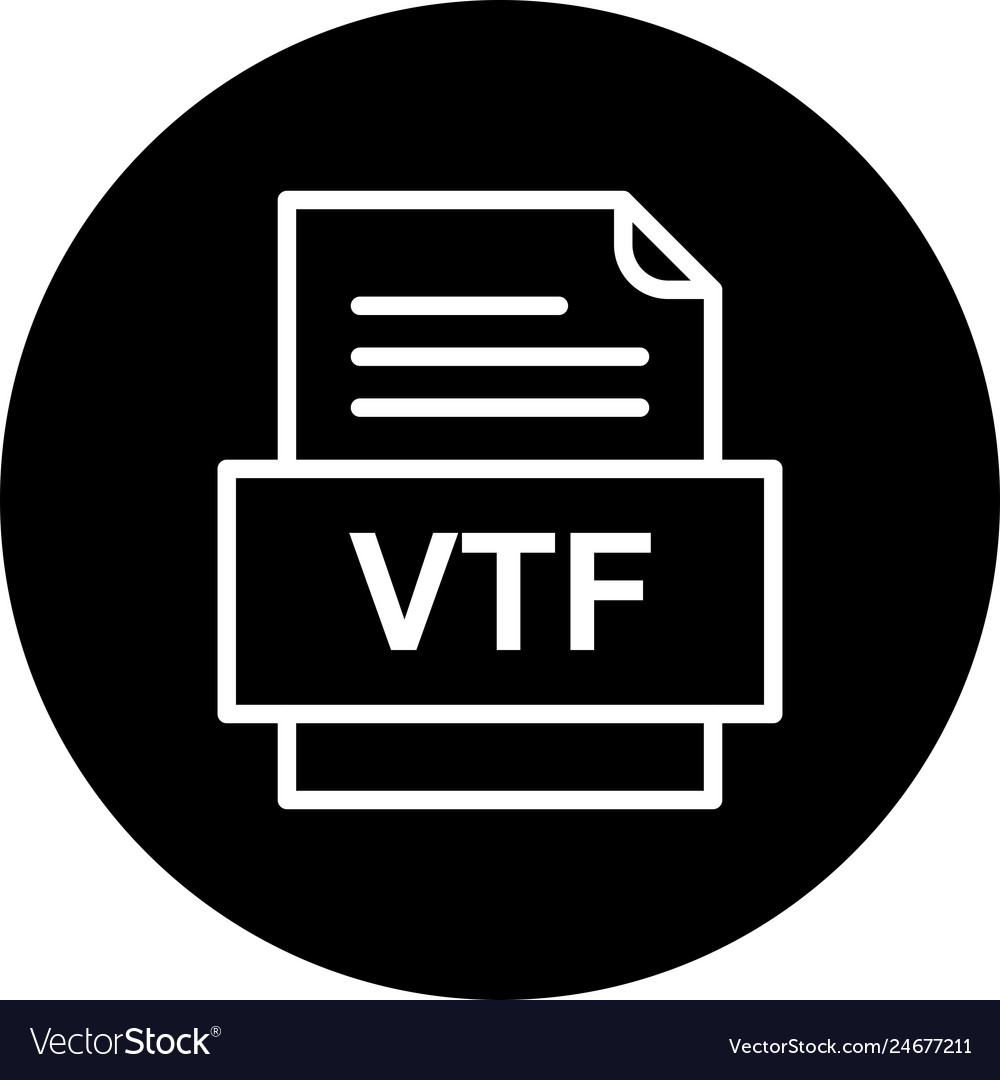 Vtf file document icon