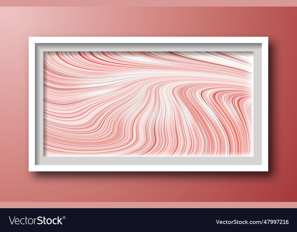 Mixed pink marble effect painting