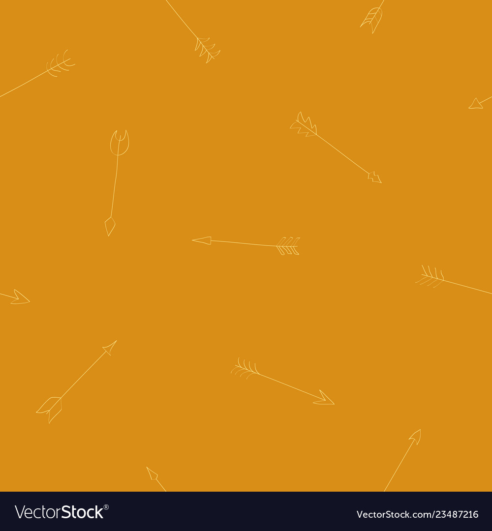 Seamless pattern with drawing arrows