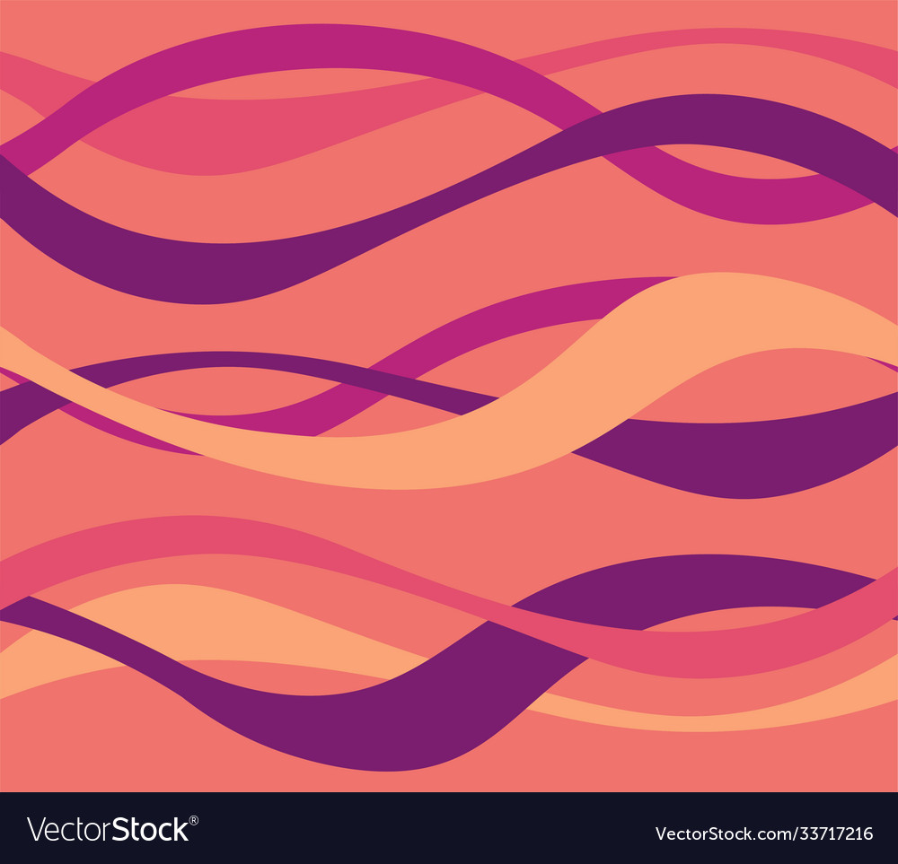 Seamless repeating pattern wavy lines