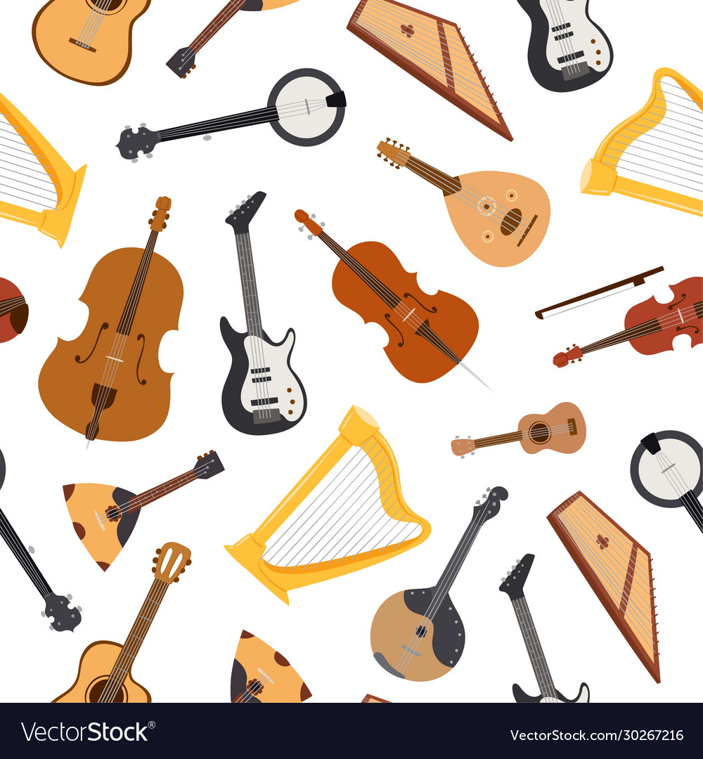 Streichinstrumente Muster