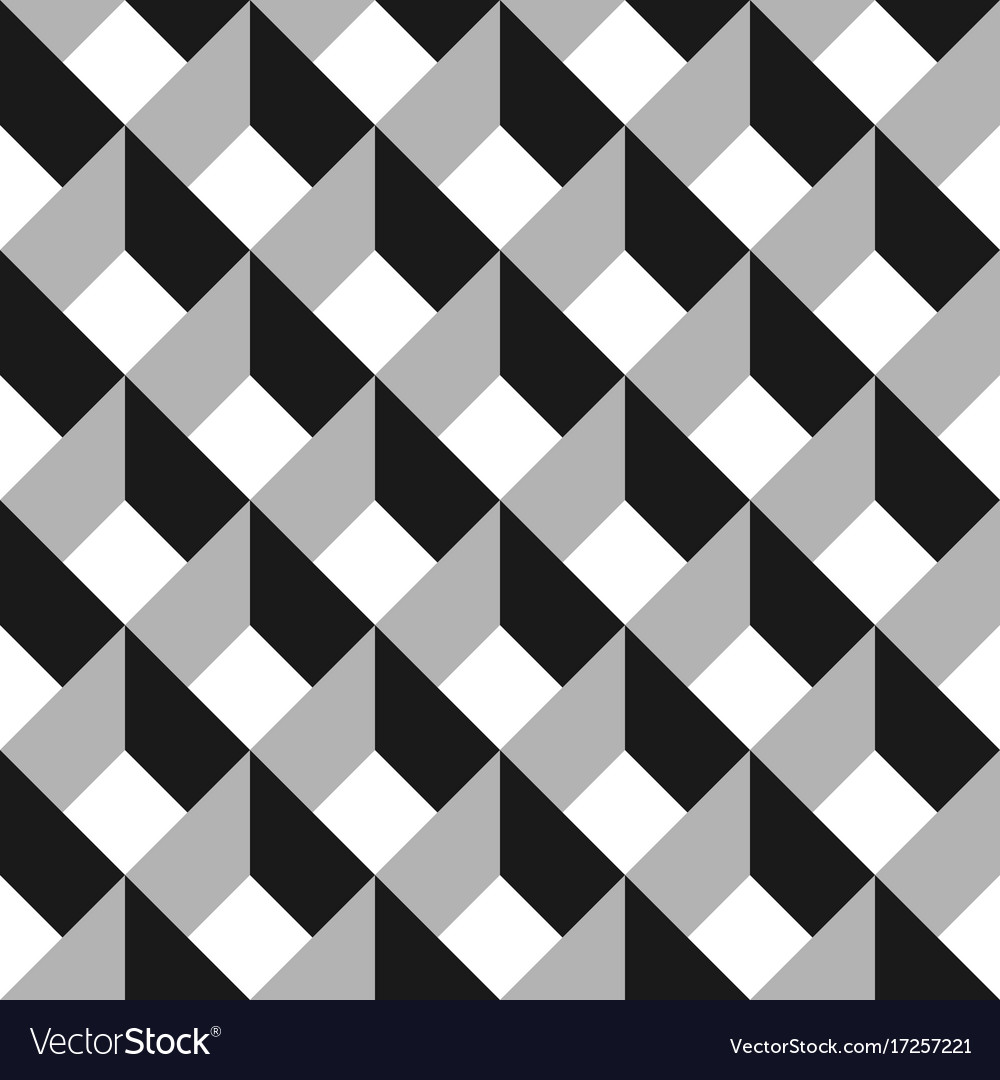 3d abstract seamless pattern grey grid
