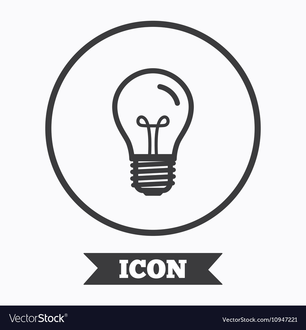 Light Bulb Icon - E27 Socket