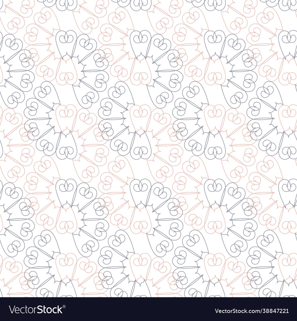 Seamless pattern colorful design vector image Seamless pattern colorful design