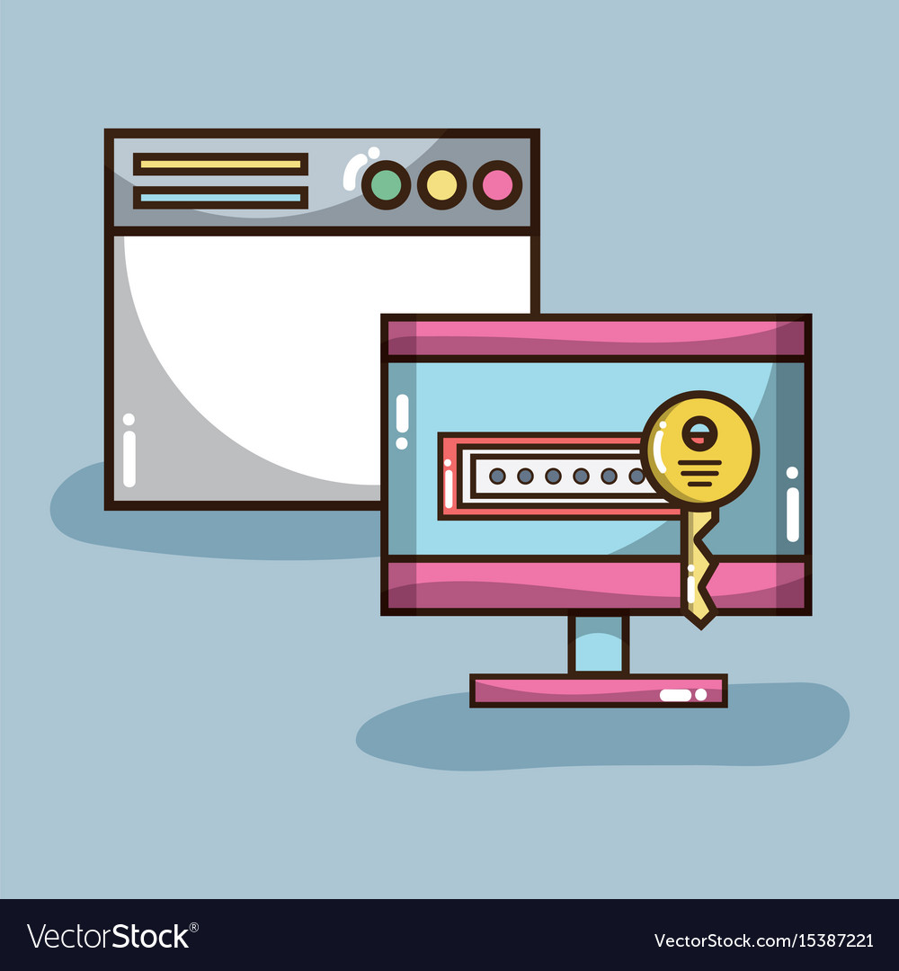 Technology window and computer with password