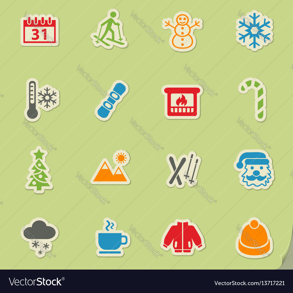 Winter Icon Set