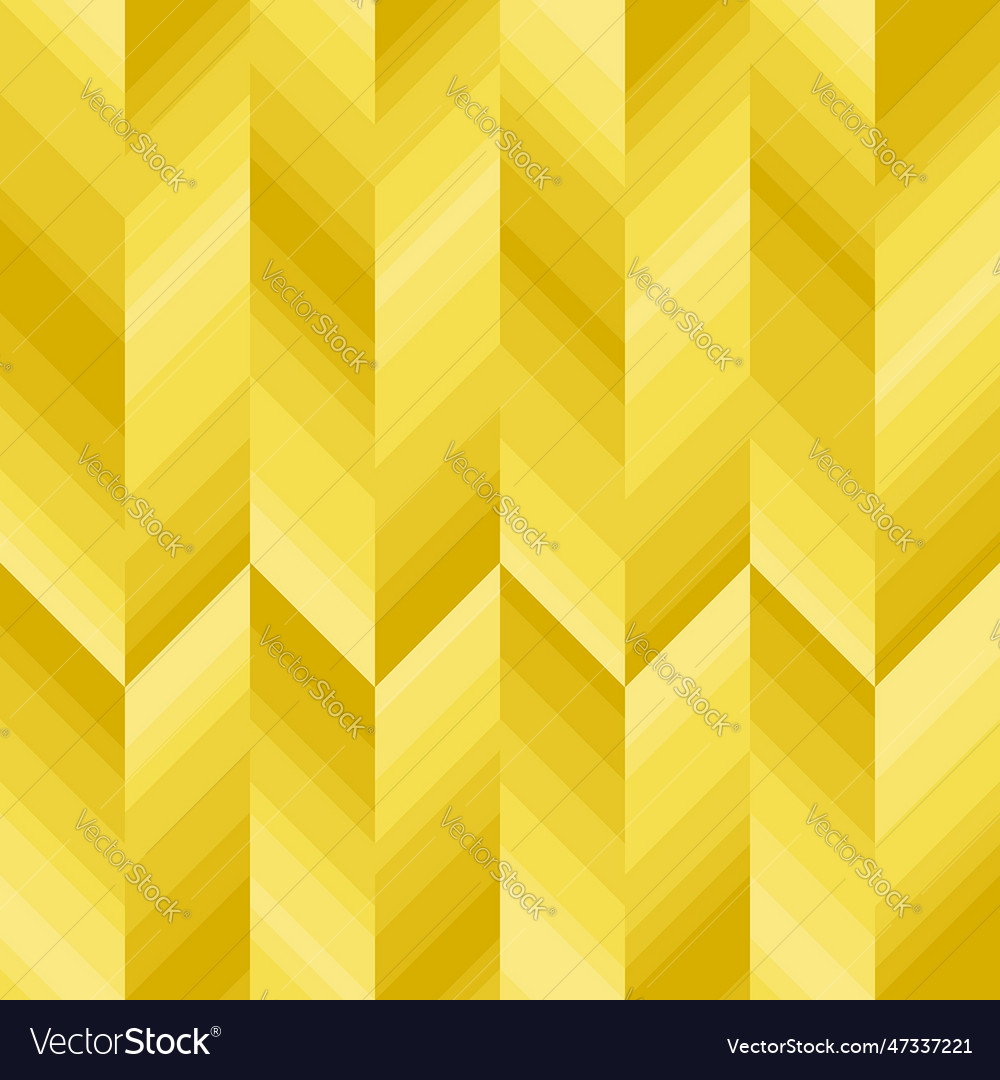 Yellow gradient chevron pattern seamless vector image Yellow gradient chevron pattern seamless