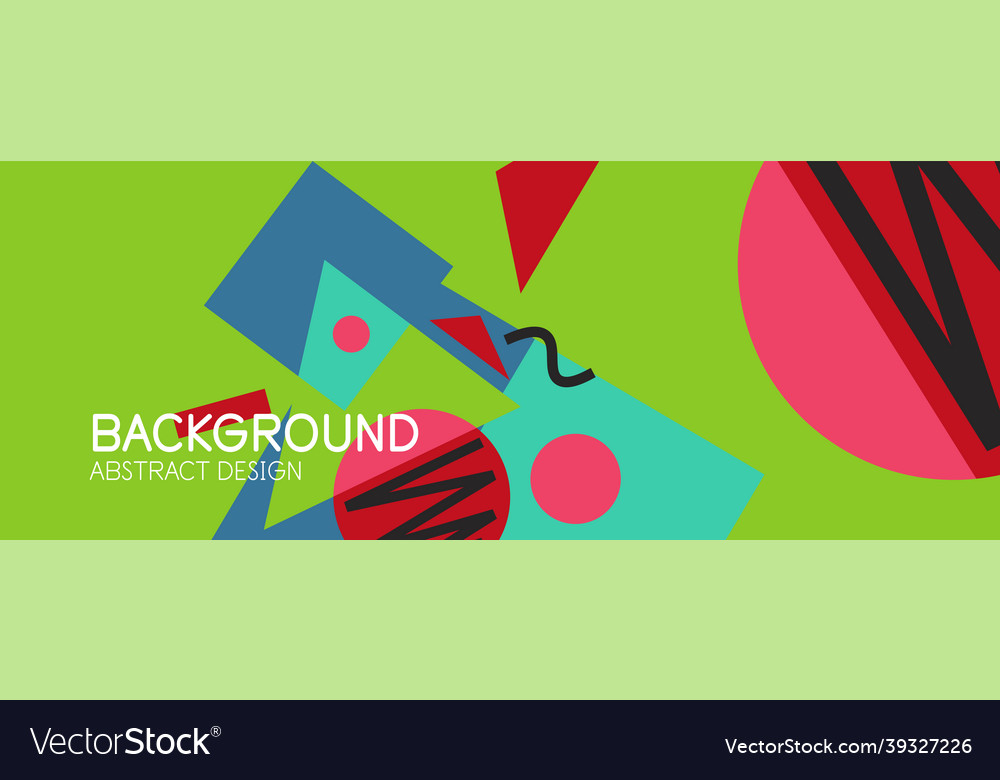 Abstract background blocks lines triangles vector image Abstract background blocks lines triangles