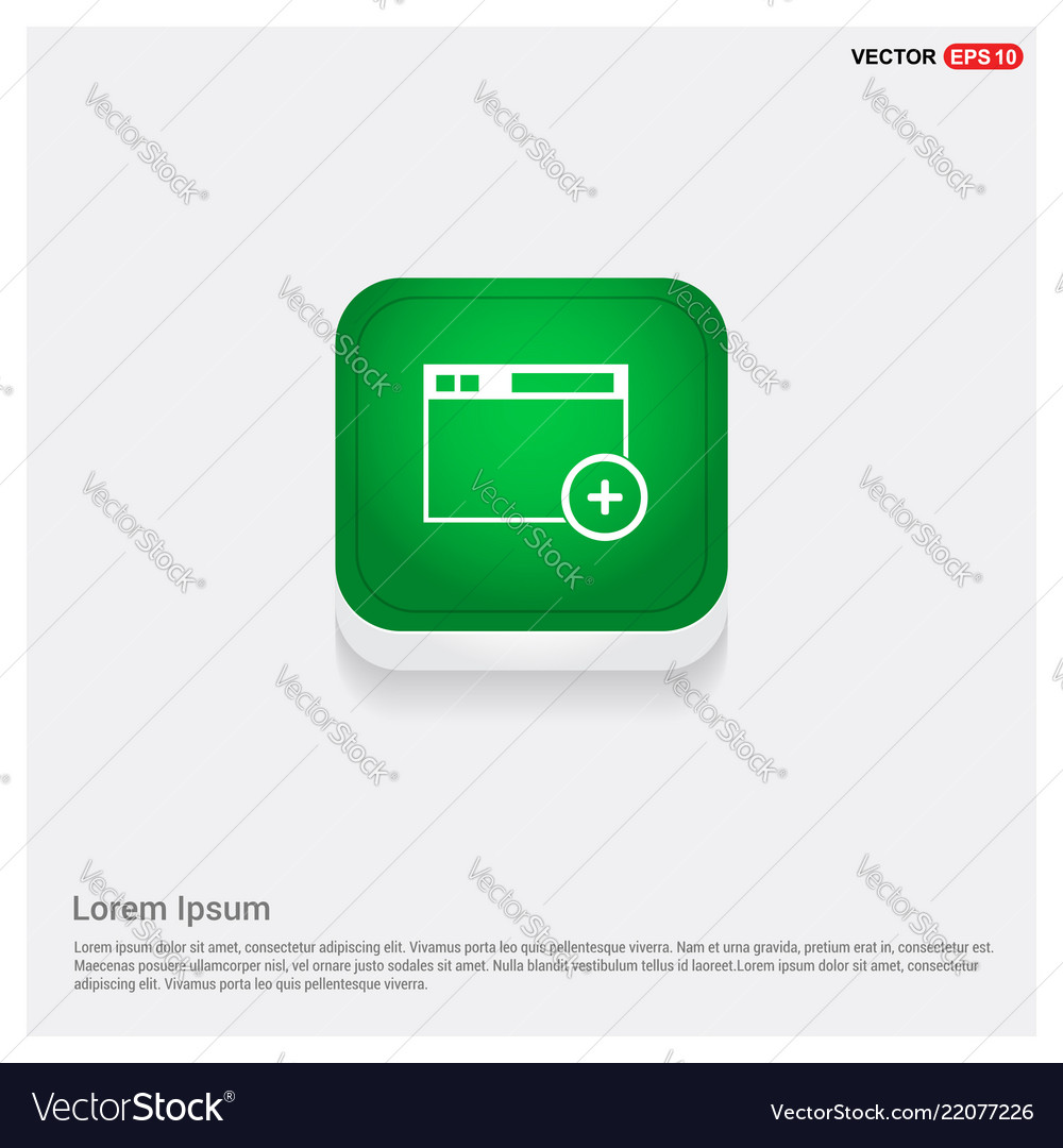 Add widget icon