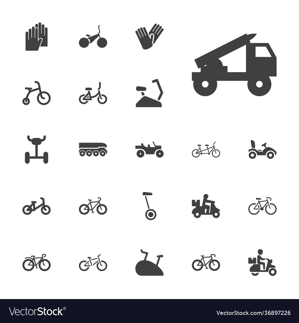 Bicycle icons