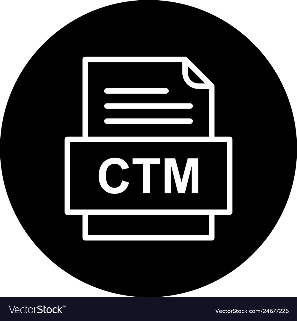 Ctm file document icon